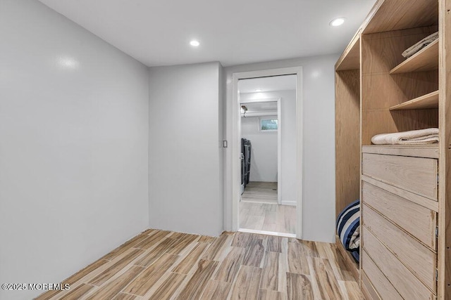 136 Van Brackle Rd, Matawan, NJ 07747 - walk in closet with light wood-style flooring