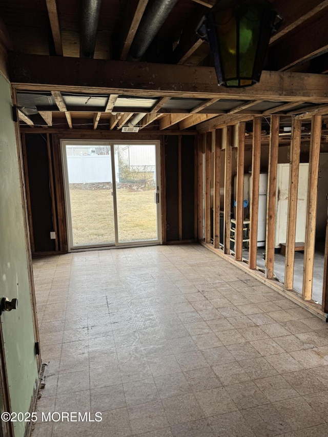 miscellaneous room featuring tile patterned floors