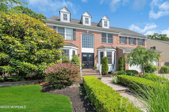 7 Trumbull Ct, Jackson, NJ 08527 - view of front of property with brick siding and a front lawn