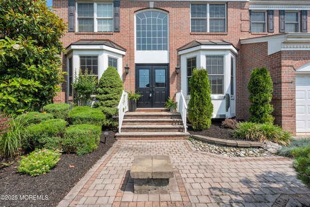 7 Trumbull Ct, Jackson, NJ 08527 - property entrance featuring brick siding and french doors