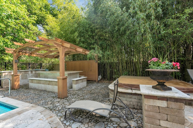 7 Trumbull Ct, Jackson, NJ 08527 - view of patio / terrace with a pergola