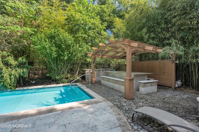 7 Trumbull Ct, Jackson, NJ 08527 - view of pool featuring a pergola and a patio area
