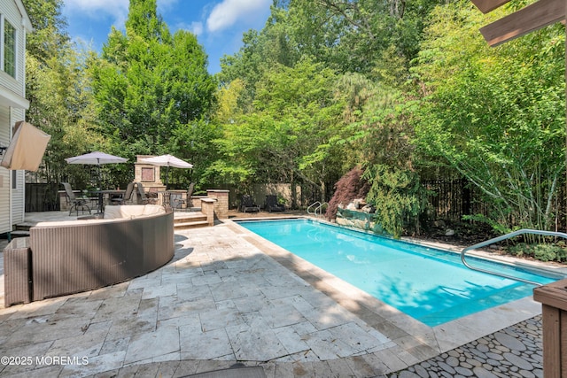 7 Trumbull Ct, Jackson, NJ 08527 - view of pool with a patio and outdoor dining area