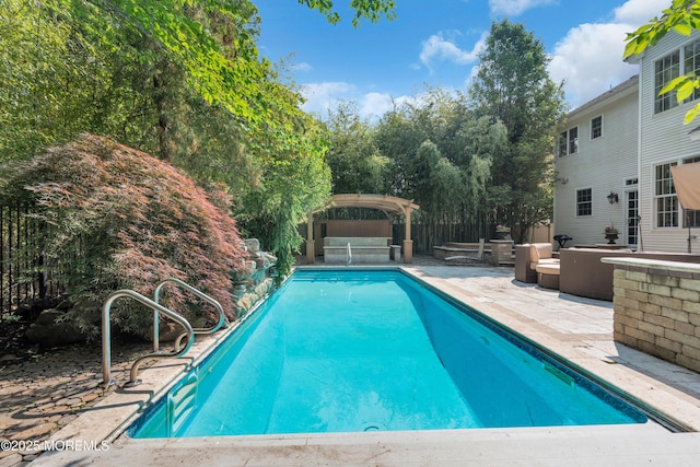 7 Trumbull Ct, Jackson, NJ 08527 - view of pool featuring a patio area