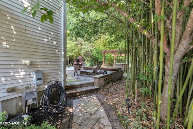 7 Trumbull Ct, Jackson, NJ 08527 - view of yard featuring a patio and an outdoor pool
