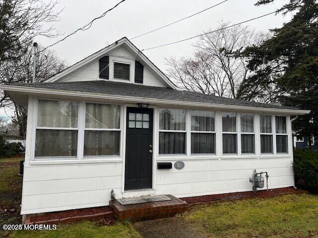 view of bungalow