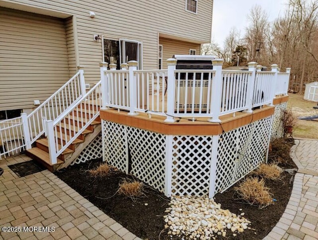 view of deck