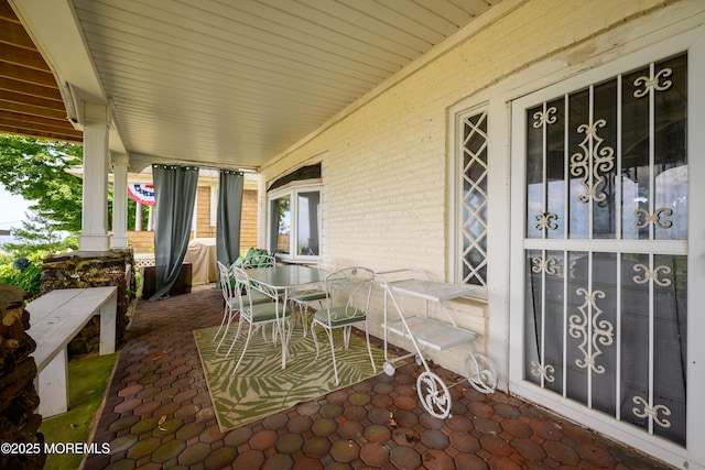 75 Highland Ave, Highlands, NJ 07732 - view of patio / terrace with a porch
