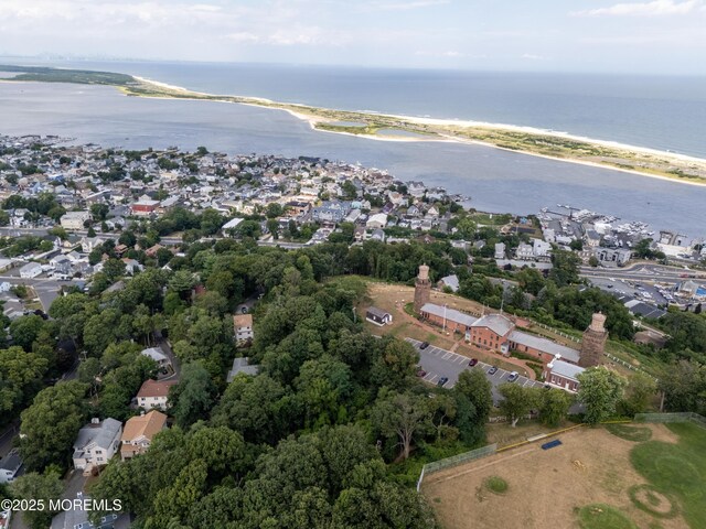 75 Highland Ave, Highlands, NJ 07732 - drone / aerial view with a residential view and a water view