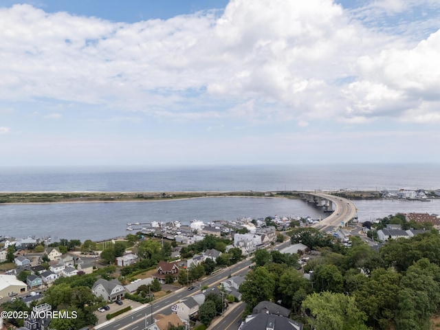 75 Highland Ave, Highlands, NJ 07732 - drone / aerial view featuring a water view