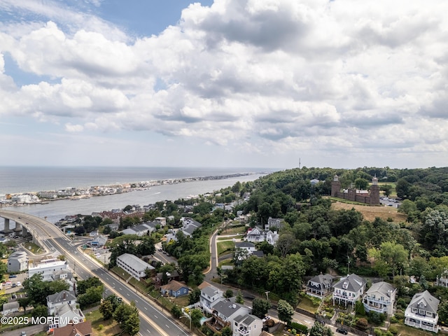 75 Highland Ave, Highlands, NJ 07732 - drone / aerial view featuring a water view
