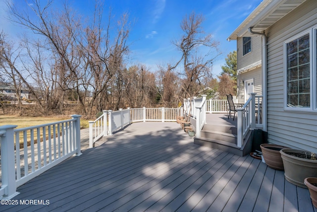 view of deck