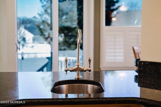 kitchen with a sink