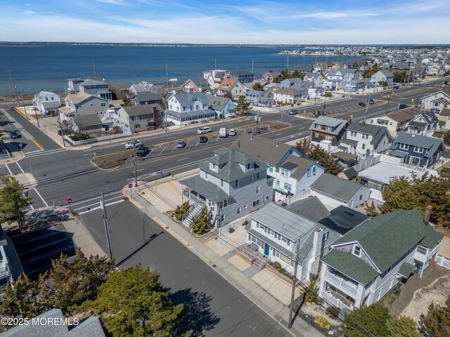 2-4 NE Central Ave, Seaside Park, NJ 08752 - birds eye view of property with a residential view and a water view
