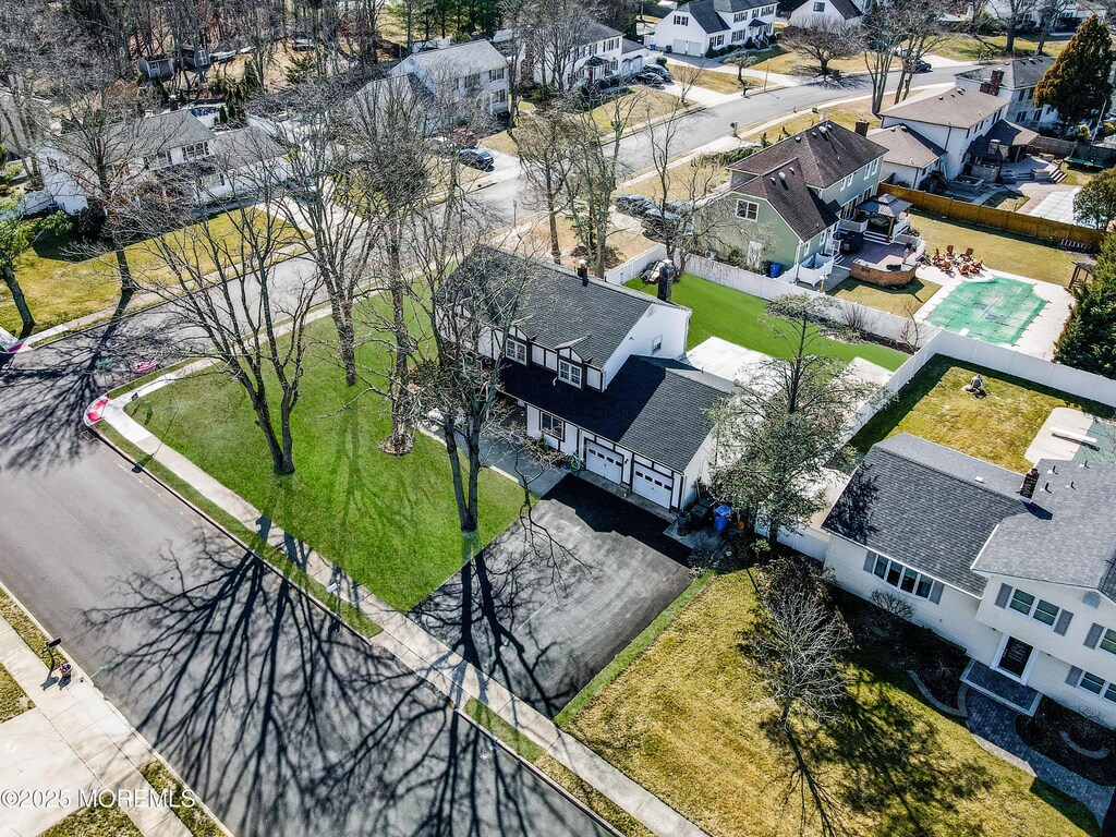 21 N Tunesbrook Dr, Toms River, NJ 08753 - birds eye view of property featuring a residential view