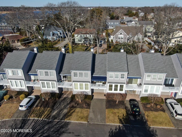 bird's eye view featuring a residential view