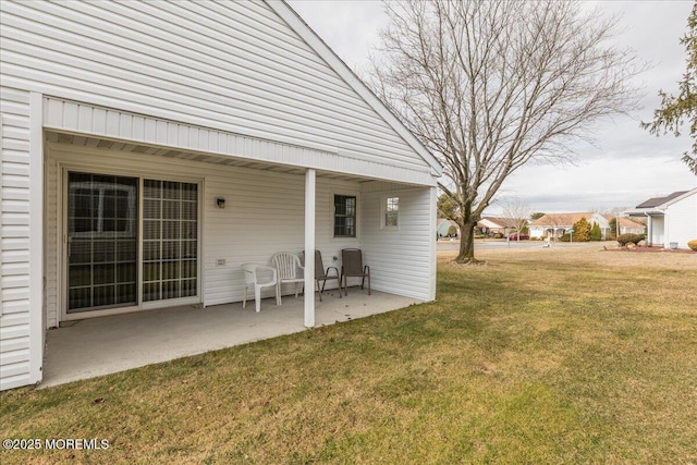 exterior space with a patio area