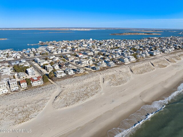 5909 Ocean Blvd, Long Beach Twp, NJ 08008 - bird's eye view featuring a residential view and a water view