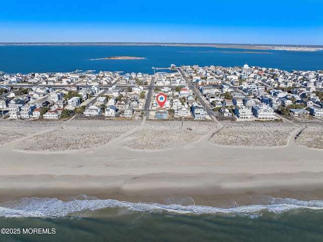 5909 Ocean Blvd, Long Beach Twp, NJ 08008 - bird's eye view with a residential view and a water view
