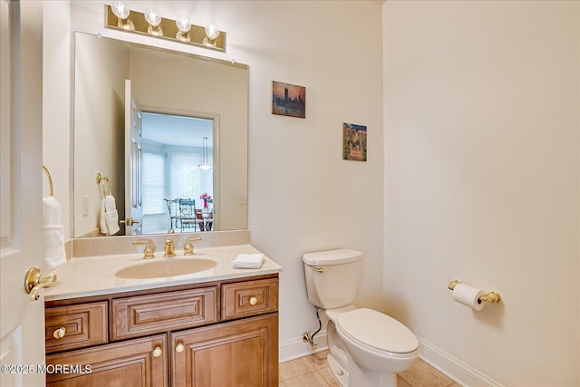 1 Christie Ln, Freehold, NJ 07728 - bathroom featuring vanity and tile patterned floors