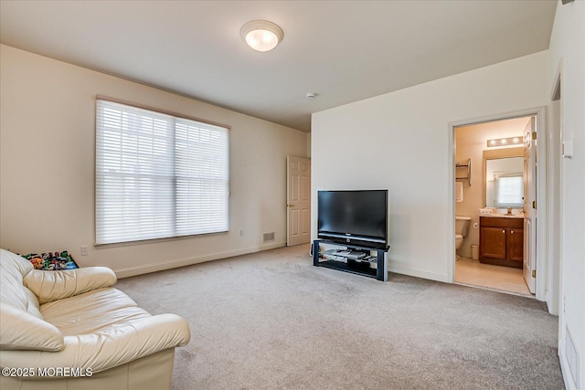 1 Christie Ln, Freehold, NJ 07728 - living room featuring carpet and plenty of natural light