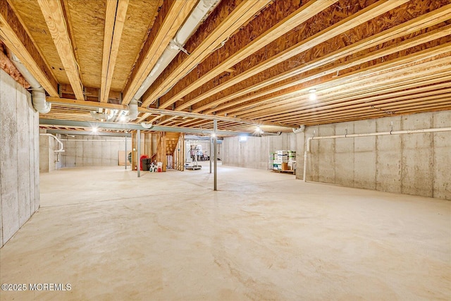 1 Christie Ln, Freehold, NJ 07728 - view of unfinished below grade area