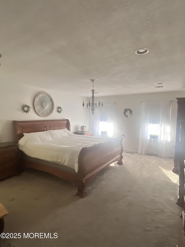 bedroom featuring carpet floors