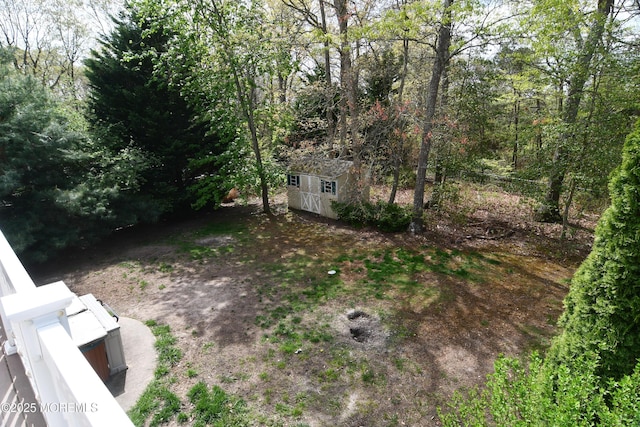 5 Falkinburg Dr, Little Egg Harbor, NJ 08087 - view of yard featuring a shed and an outbuilding