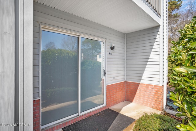 view of property entrance