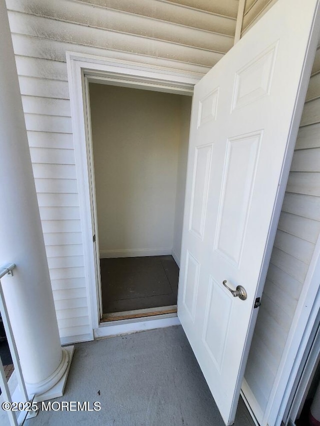 view of closet