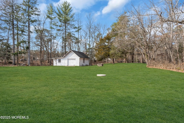 view of yard