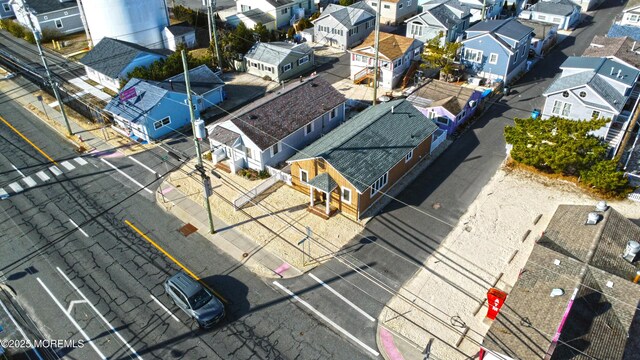 drone / aerial view featuring a residential view