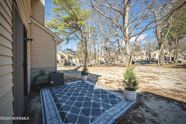 view of patio featuring a residential view