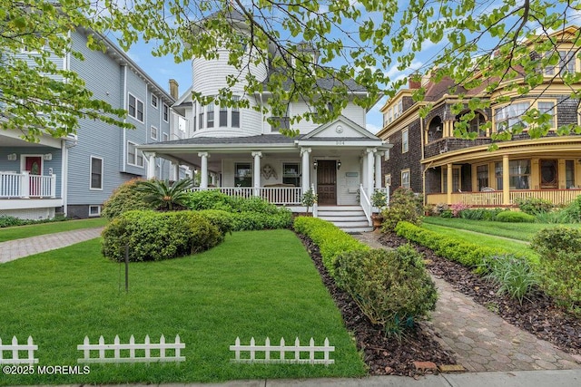 304 8th Ave, Asbury Park, NJ 07712 - victorian home with a porch