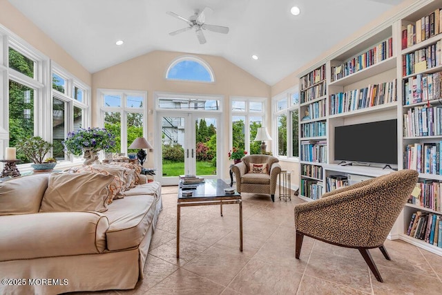 304 8th Ave, Asbury Park, NJ 07712 - sunroom with lofted ceiling