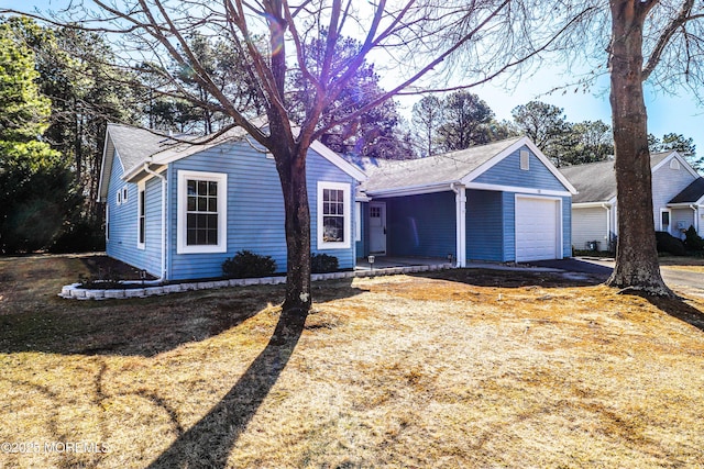 view of ranch-style home