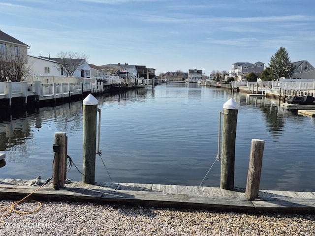 3172 Peddie St, Toms River, NJ 08753 - view of dock with a water view and a residential view