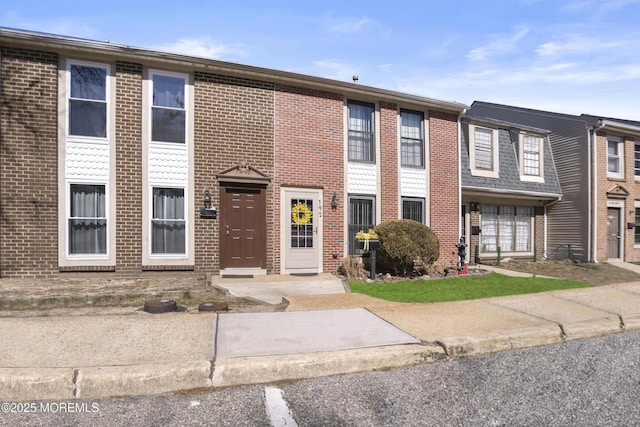 multi unit property with brick siding