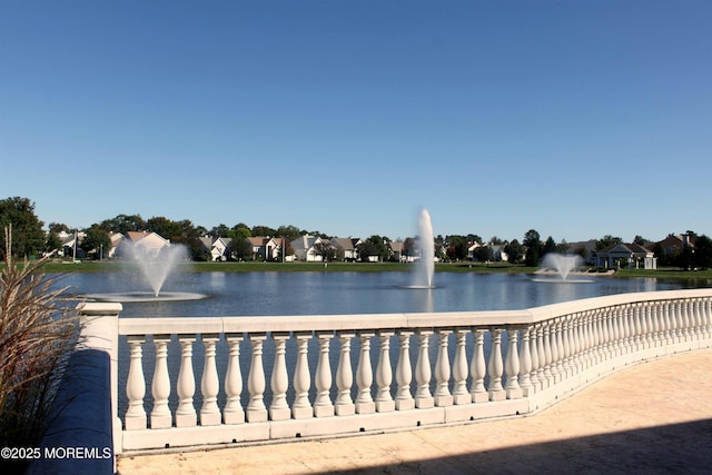 property view of water