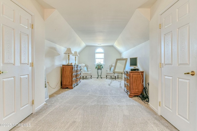 2 Kristen Ct, Franklin Twp, NJ 08873 - carpeted bedroom with baseboards and vaulted ceiling