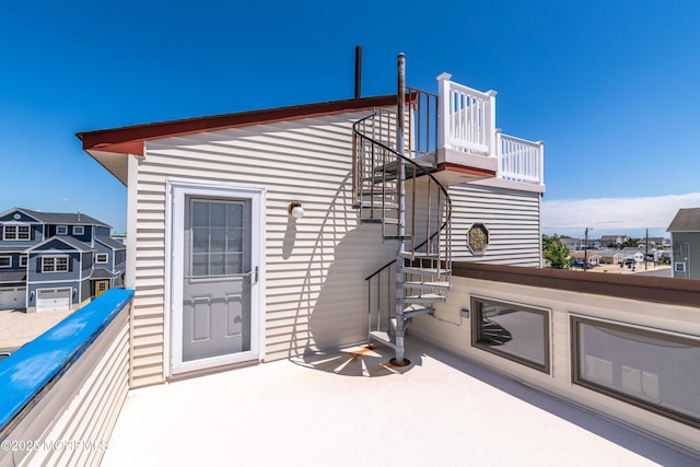 35 W Mohawk Dr, Little Egg Harbor, NJ 08087 - view of home's exterior with stairway