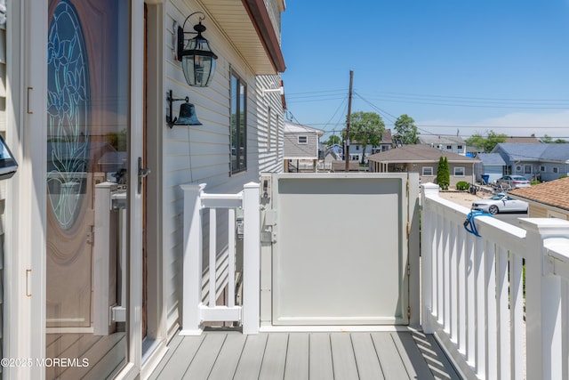 35 W Mohawk Dr, Little Egg Harbor, NJ 08087 - balcony featuring a residential view
