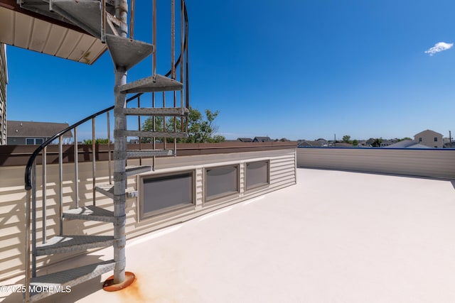 35 W Mohawk Dr, Little Egg Harbor, NJ 08087 - view of patio featuring stairway