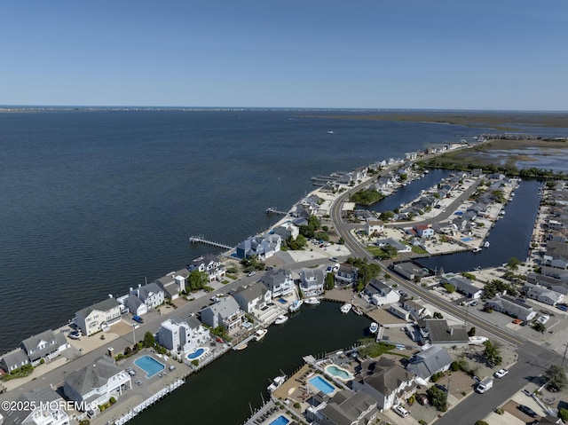 121 Clifton Rd, Barnegat, NJ 08005 - aerial view of property and surrounding area featuring a nearby body of water and nearby suburban area