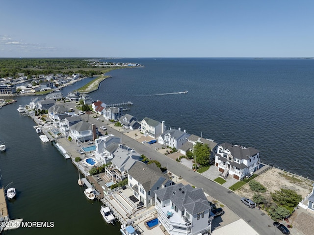 121 Clifton Rd, Barnegat, NJ 08005 - aerial overview of property's location with a large body of water and nearby suburban area