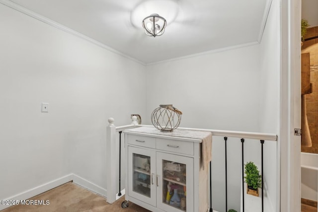 144 Brandywine Ct Unit 332, Brick, NJ 08724 - washroom featuring crown molding and baseboards