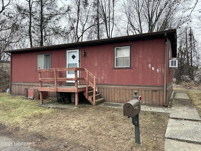 view of manufactured / mobile home