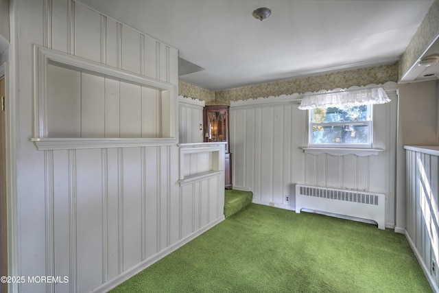 415 Parkview Ave, Ocean Twp, NJ 07712 - unfurnished bedroom with radiator heating unit and carpet