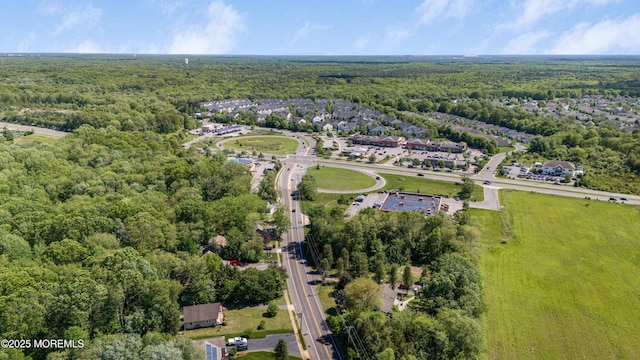 461 Harmony Rd, Jackson, NJ 08527 - aerial view of property and surrounding area with a forest