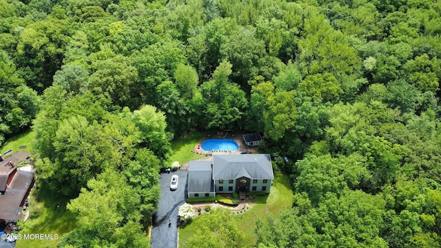 119-127 Broadway Rd, Cranbury, NJ 08512 - view of subject property with a forest